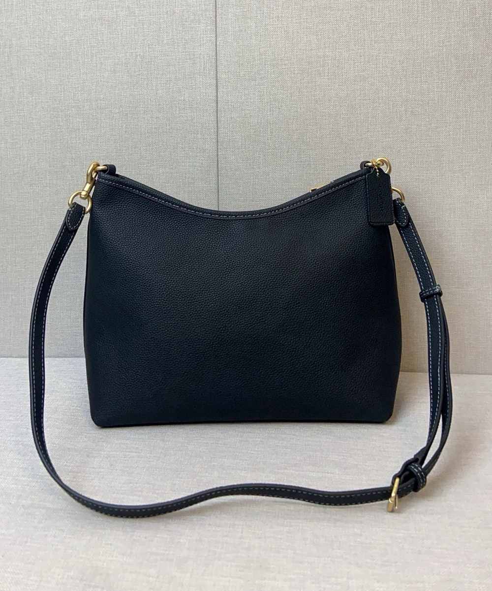 Coach Laurel Medium Shoulder Bag, Black - Picture 4 of 9